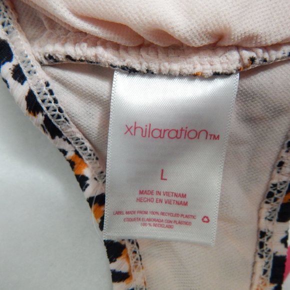 Xhilaration Bikini High Waisted Leopard Womens Size L NWT - Picture 9 of 10